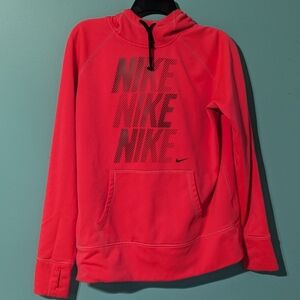 Women's Nike therma fit pink hoodie size XL